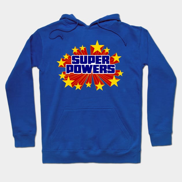 Super Powers logo Hoodie by MikeBock